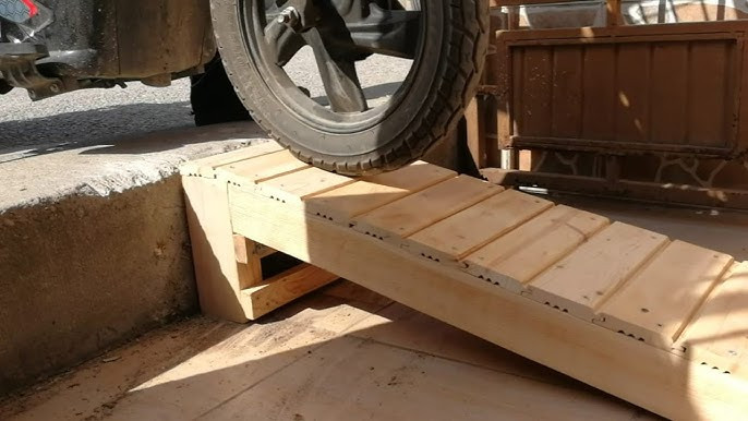 Construye Tu Propia Rampa De Madera Para Motos En Casa Motoventa